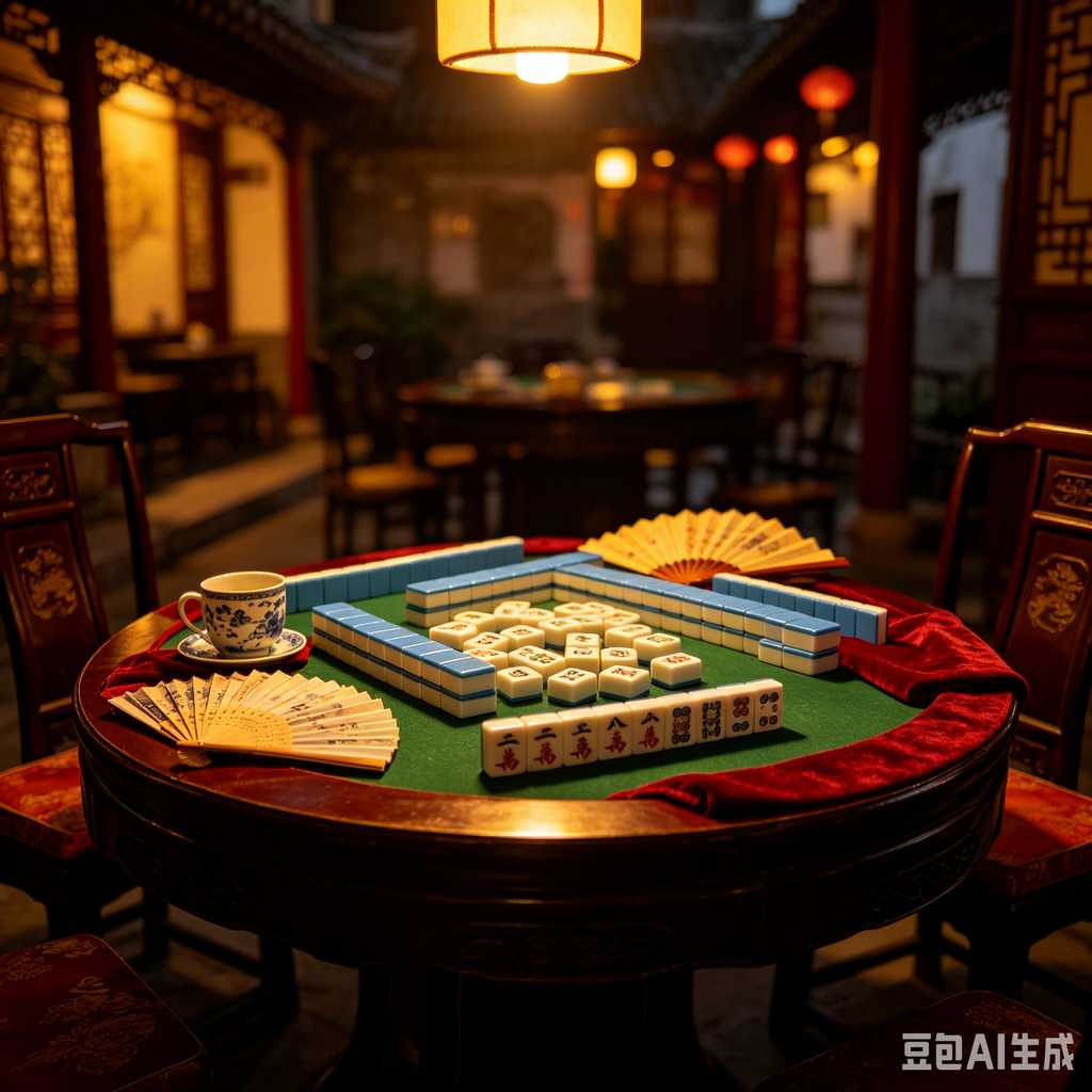 christmas gift mahjong set