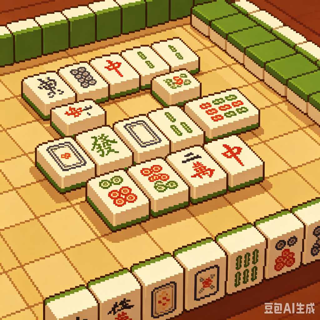 mini mahjong set for travel